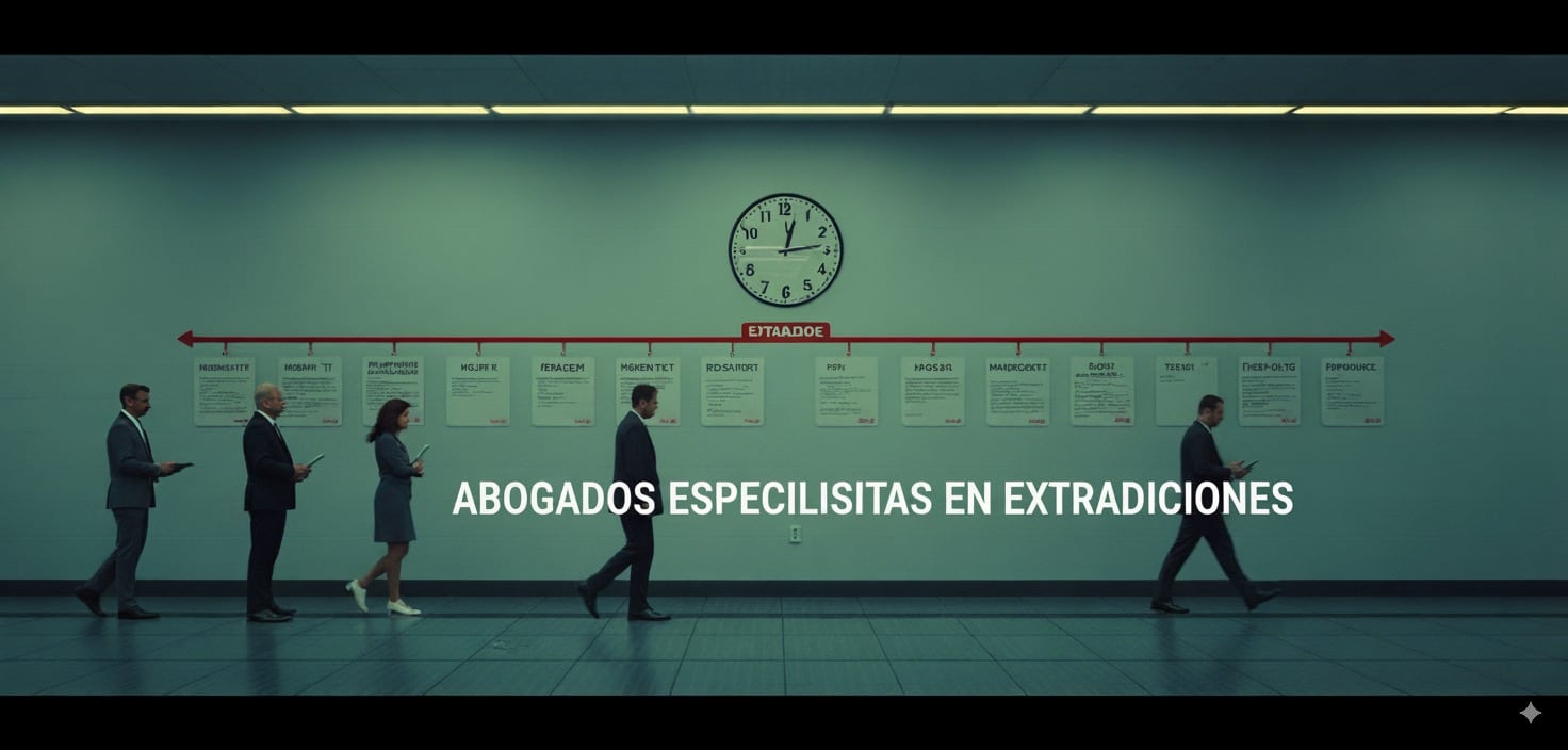 etapas en la extradición en España