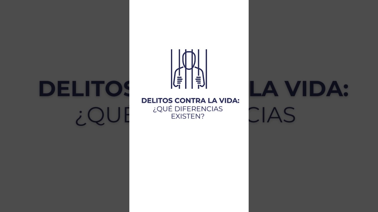 Delitos contra la vida: ¿cuáles son las diferencias?